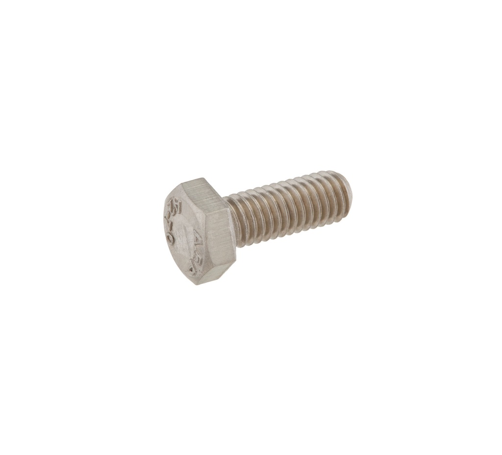 Stainless Steel Hex Screw - M6 Thread x 0.62 in 15678