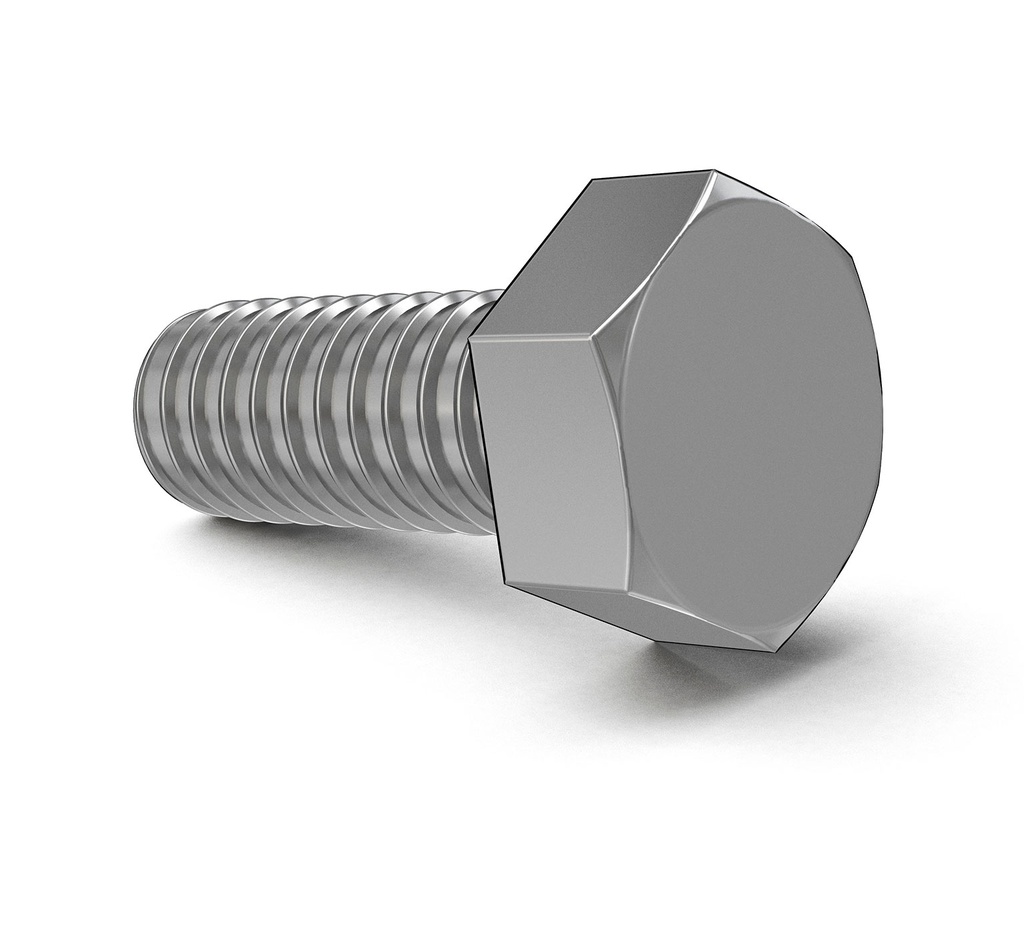 Stainless Steel Hex Screw - M6 Thread x 0.787 in 11329