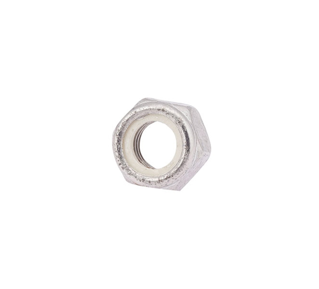 Stainless Steel Hex Lock Nut - M12 Thread x 0.472 in 09741