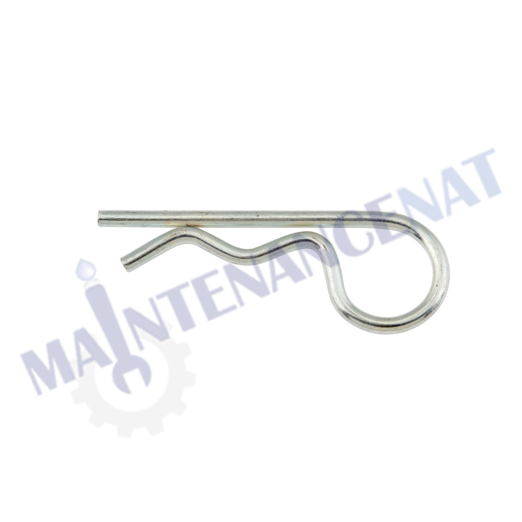 Steel Pin - 2.375 x 0.12 x 0.959 x 0.719 in ID 02942