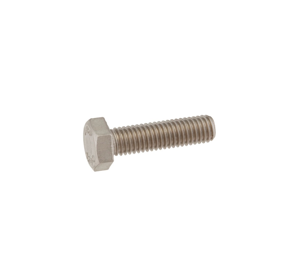 Stainless Steel Hex Screw - M8 Thread x 1.15 in 09011