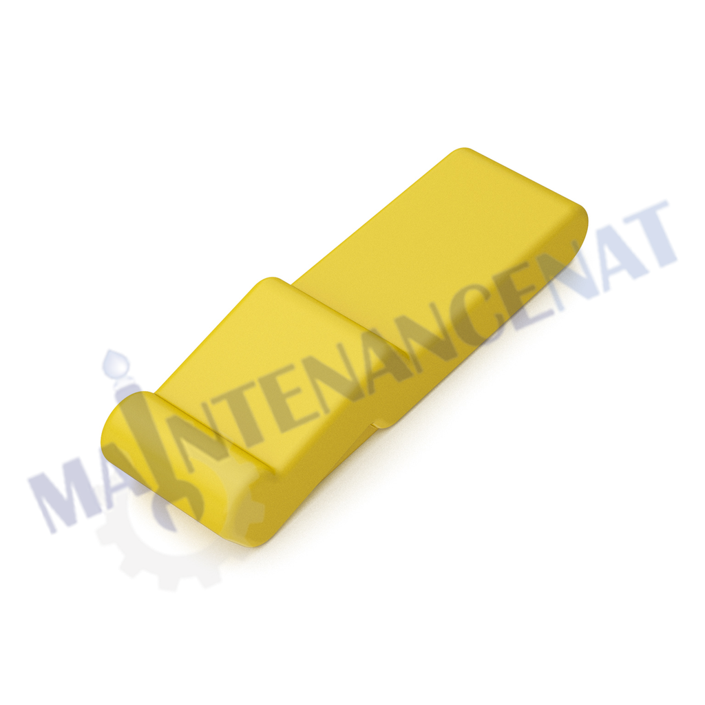 LATCH, DRAW, RBR, W/ KEEPER, YELLOW, 1207285