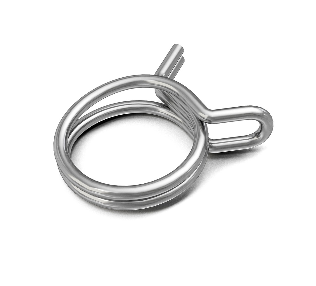 Steel Hose Clamp - 0.65 x 0.28 in 607775
