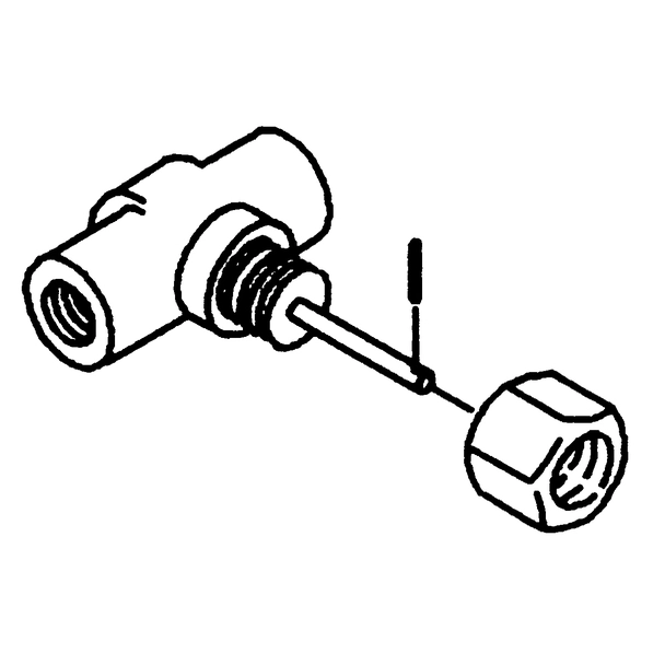 VALVE, WATER, TOGGLE, PF02, W/ NUT 210014