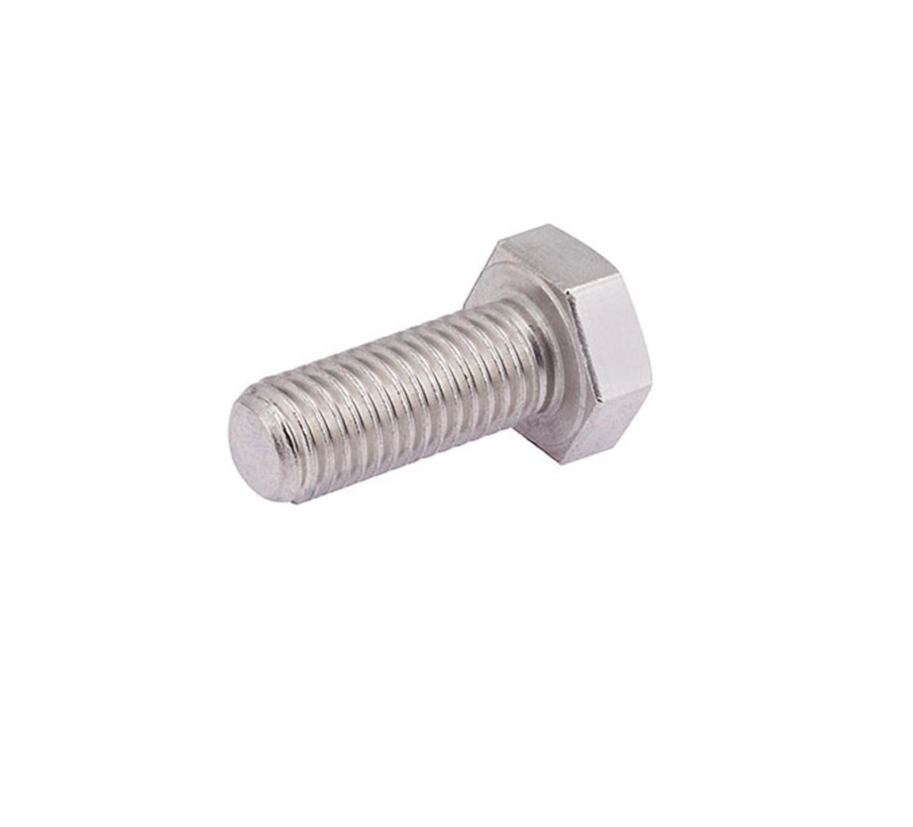Stainless Steel Hex Screw - M12 Thread x 1.15 in 12309