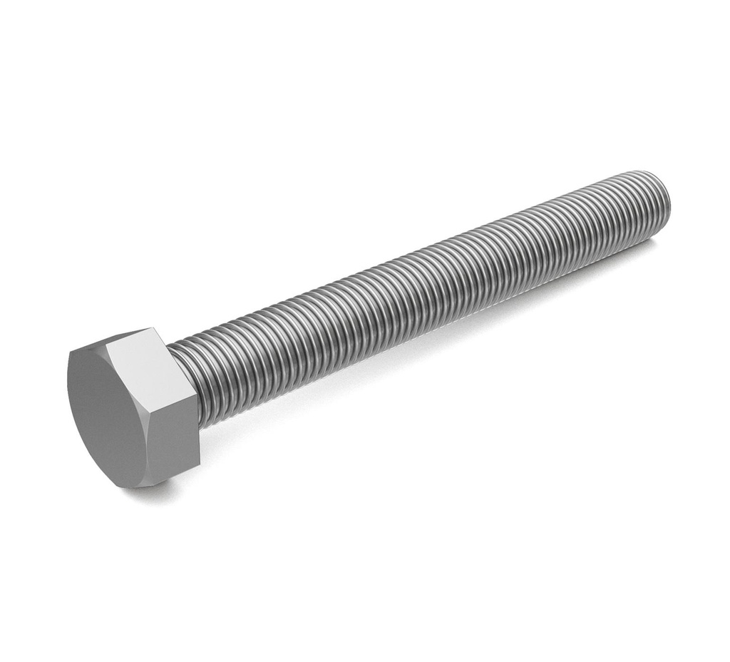 Stainless Steel Hex Screw - M8 Thread x 2.75 in 09767