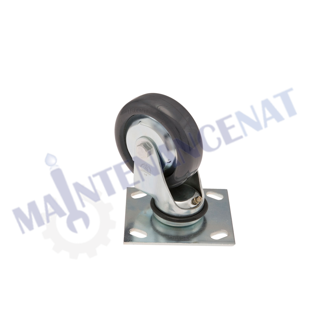 4-Hole Solid Elastomer Swivel Caster 1049048