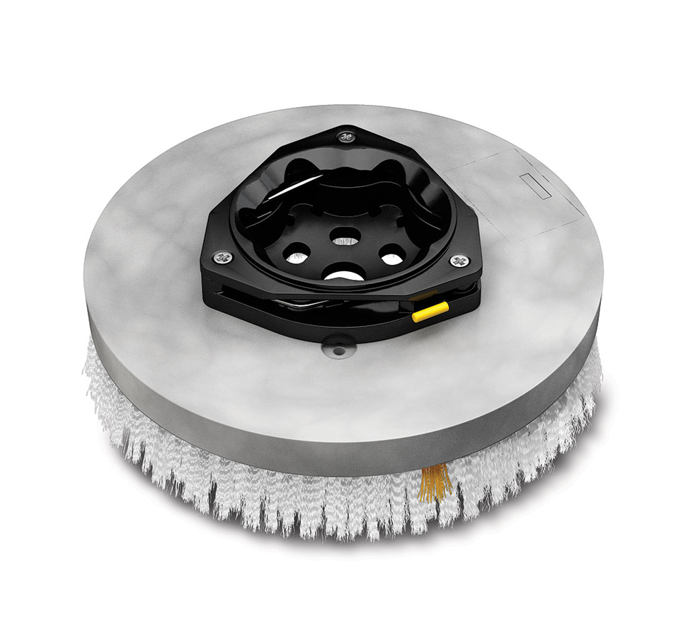 Nylon Disk Scrub Brush Assembly – 14 in / 356 mm 1221541