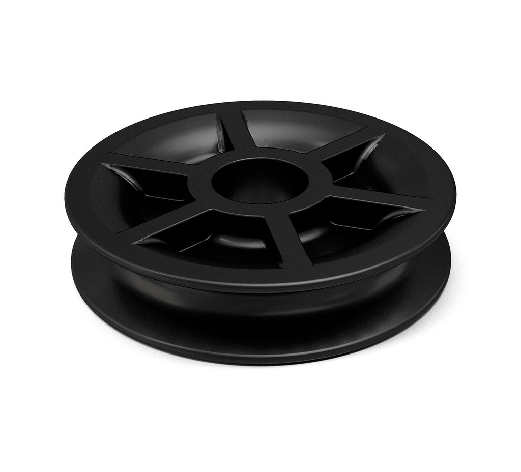 Nylon Cable Pulley -2 OD x 0.5 ID x 0.44 in 369781