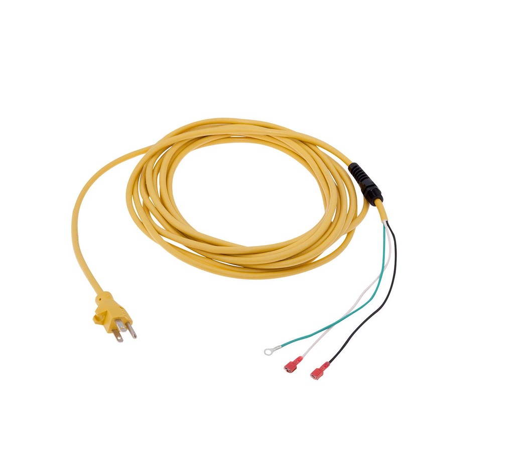 CORD, POWER, 18/3, 25FT YEL [SJT] 130277