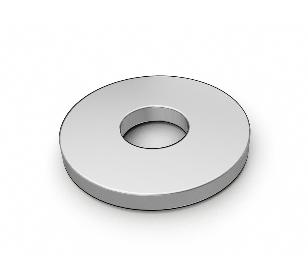 Stainless Steel Flat Washer - 1.12 OD x 0.405 ID x 0.12 in 1014563