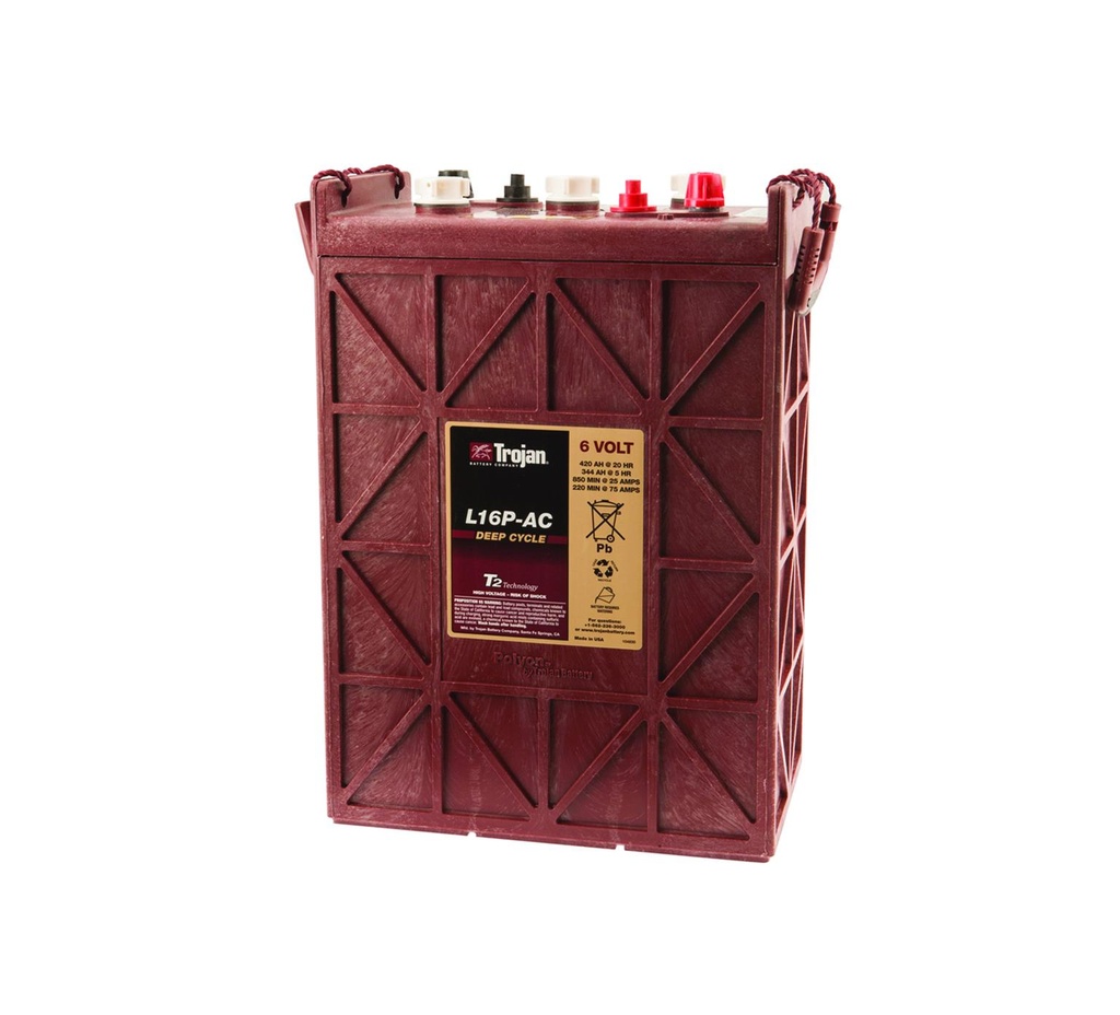 6 Volt Wet Trojan Battery 10157
