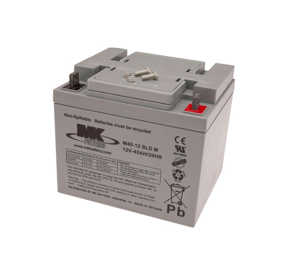 12 Volt AGM Mk Battery 1016203