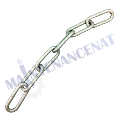 CHAIN, COIL, STR, #2/0, 09.0L 07 LINK 43500