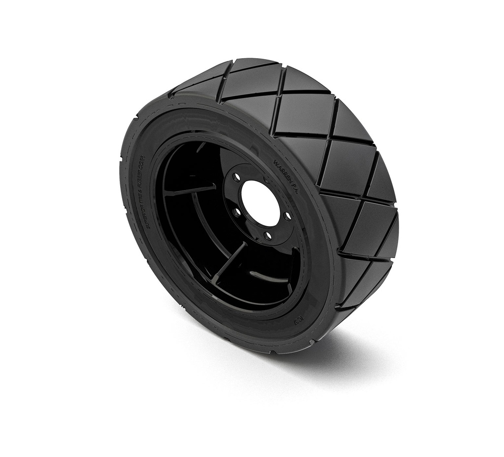 Solid Hi Traction Tire & Rim Assembly 1059343