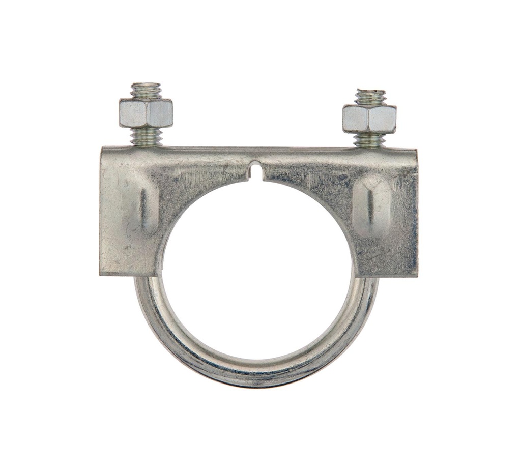 Steel Muffler Clamp - 2.88 x 0.59 x 1.321 x 0.885 in ID 24012