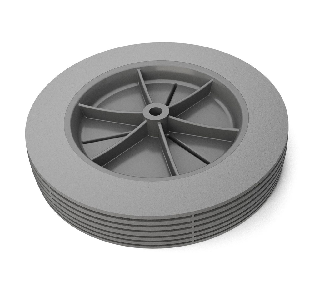 Semi Pneumatic Tire & Rim Assembly 1038395