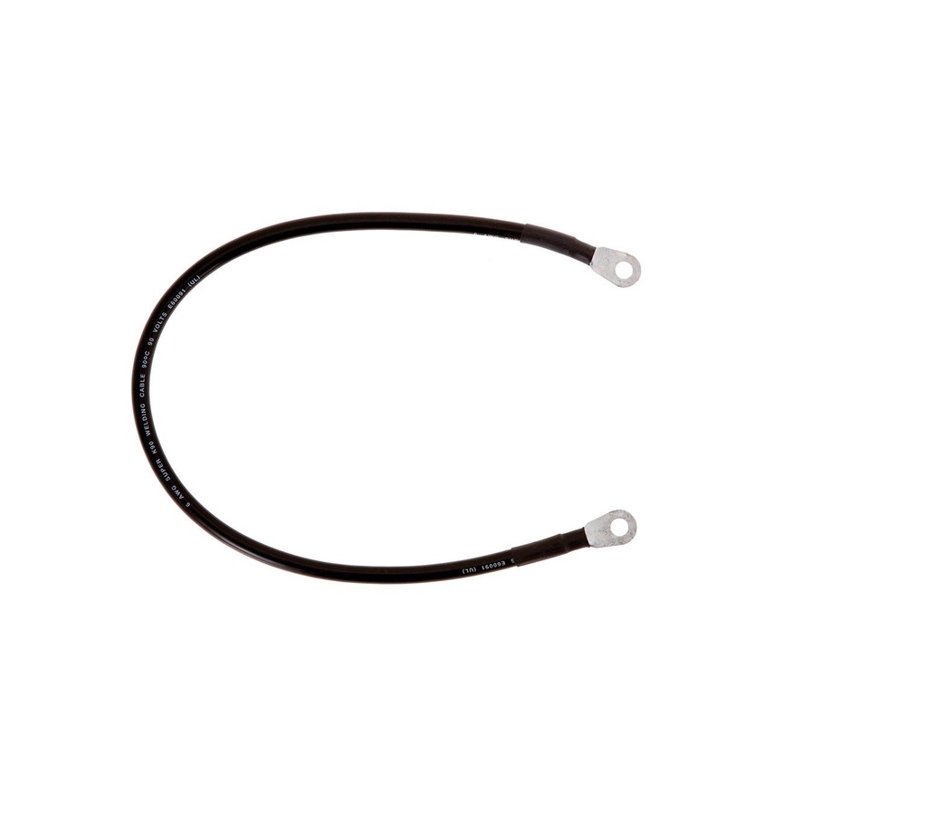 CABLE, 06GA 23.0L BLK .31RING /.31RING 222510