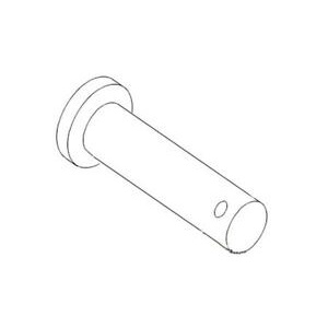Clevis pin 1/4"X1/2" ZINC H-0156730