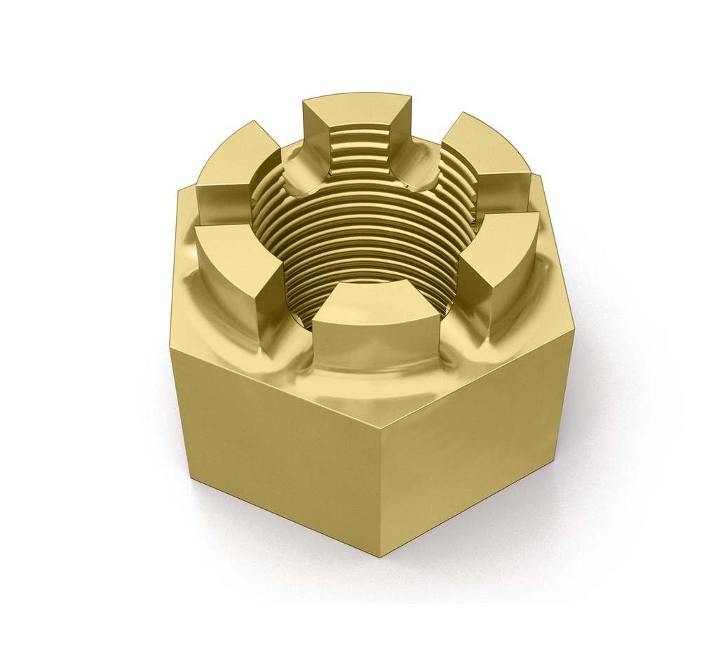 Steel Hex Nut - M20 Thread x 0.866 in 12295