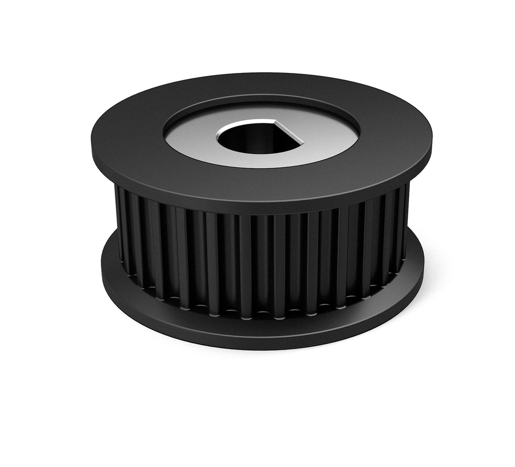 Aluminum Motor Pulley -1.24 x 0.56 in 1000245