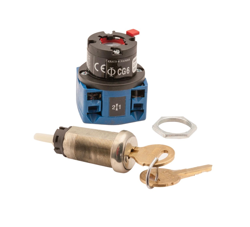 SWITCH, KEY, 150VAC 16A 130785