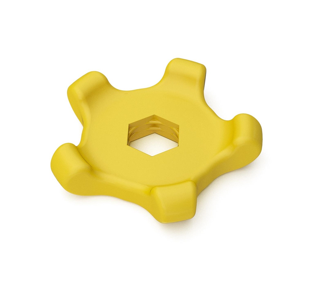 Polypropylene Star Knob - 3.207 x 0.701 in 1055516