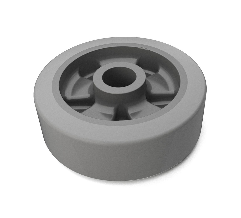 Rubber/Polypropylene Molded Wheel 1060130