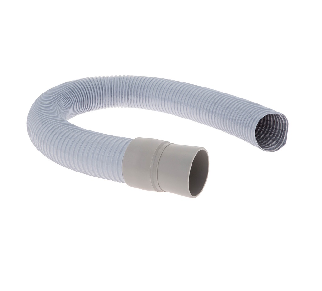 Grey Super Vac-U-Flex Drain Hose - 3.31 x 48 in 1019424