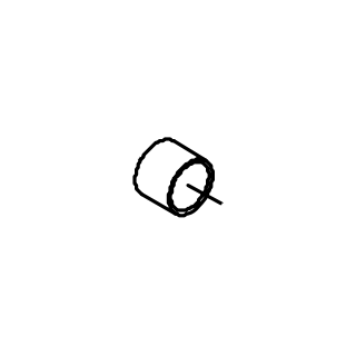 BUSHING, SLEEVE, 0.88B 1.00D 0.75L, BNZ 364587