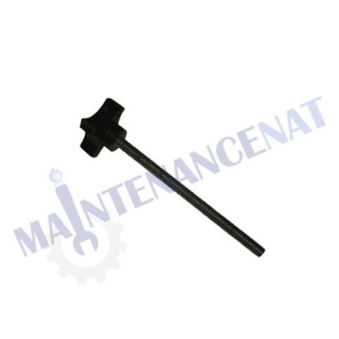 Knob, Star, 2.00d 3ear, M8 X 4.9l Stud 222153