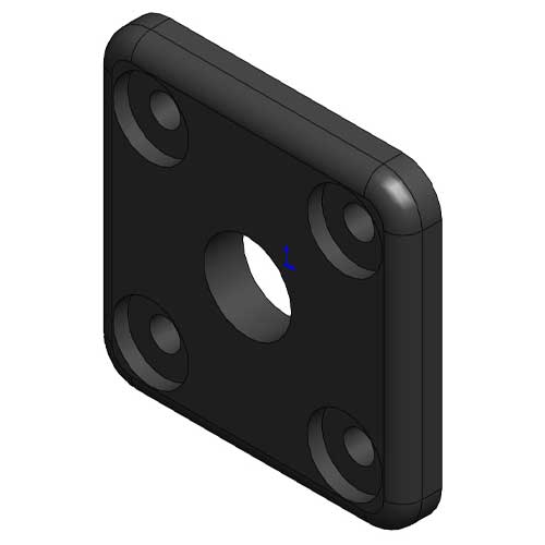 Mounting plate Mytee H484