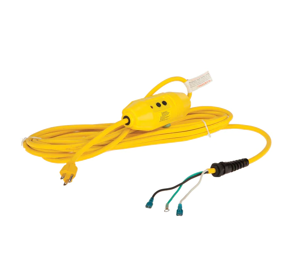 CORD, POWER, 14/3, 26FT YEL[W/GFCI,SJTW] 609754