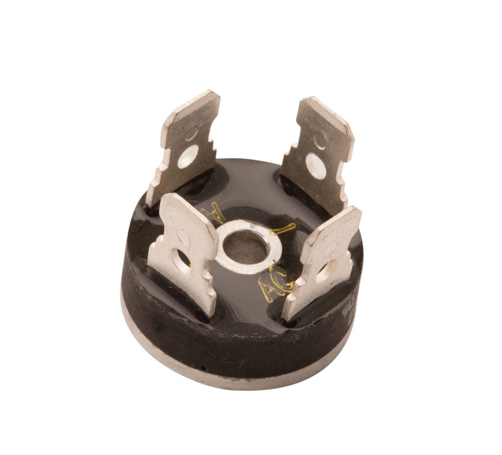 12 Amp 1000 Volt Round Bridge Rectifier - 0.8 x 0.85 in 130288