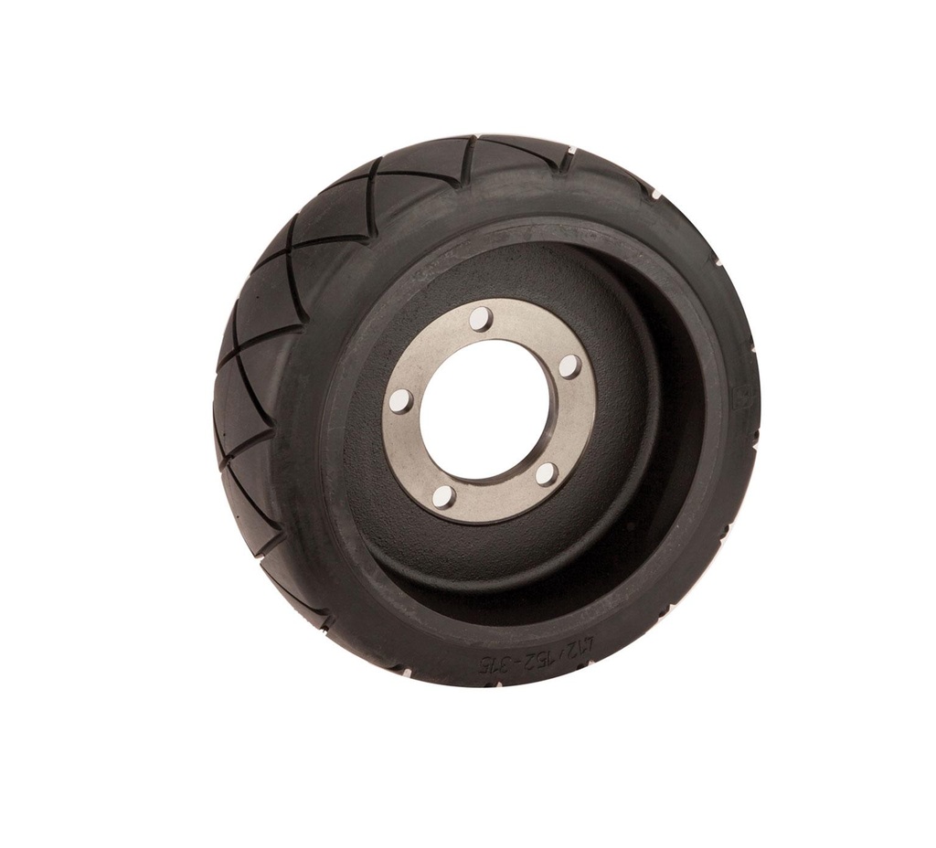 Rubber Tire & Rim Assembly 1059658