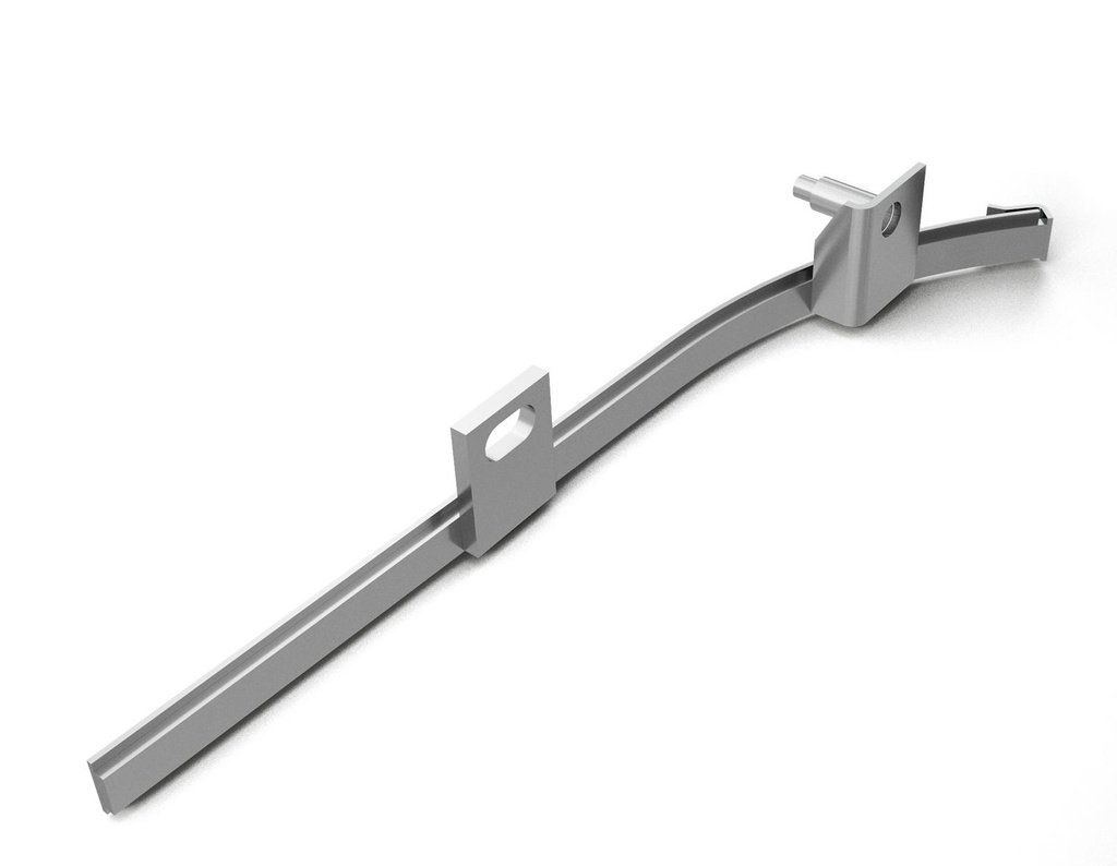 Right Hand Squeegee Frame Weldment - 1.25 in x 23.991 in 25733