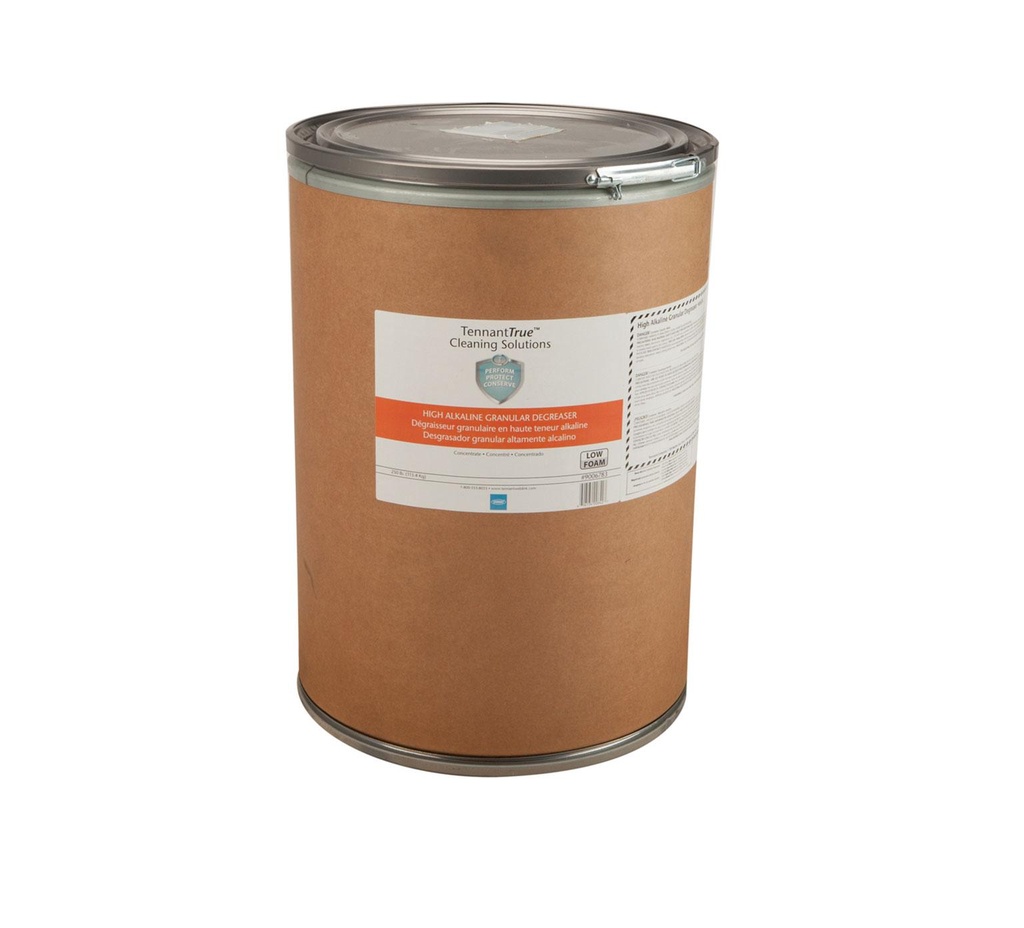 White Granular High Alkaline Degreaser – 250 Lbs Drum 9006783