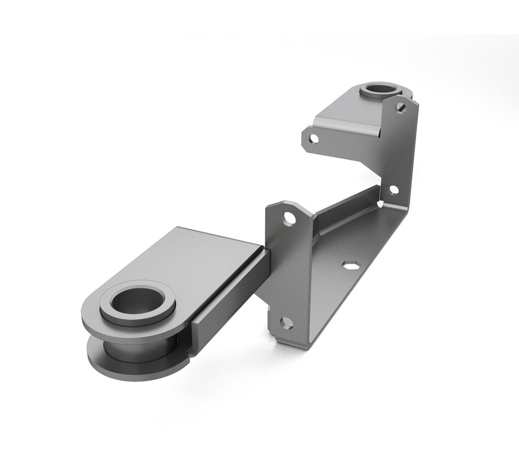 Steel Channel Weldment - 3.06 x 4.6 x 18.34 in 1056468