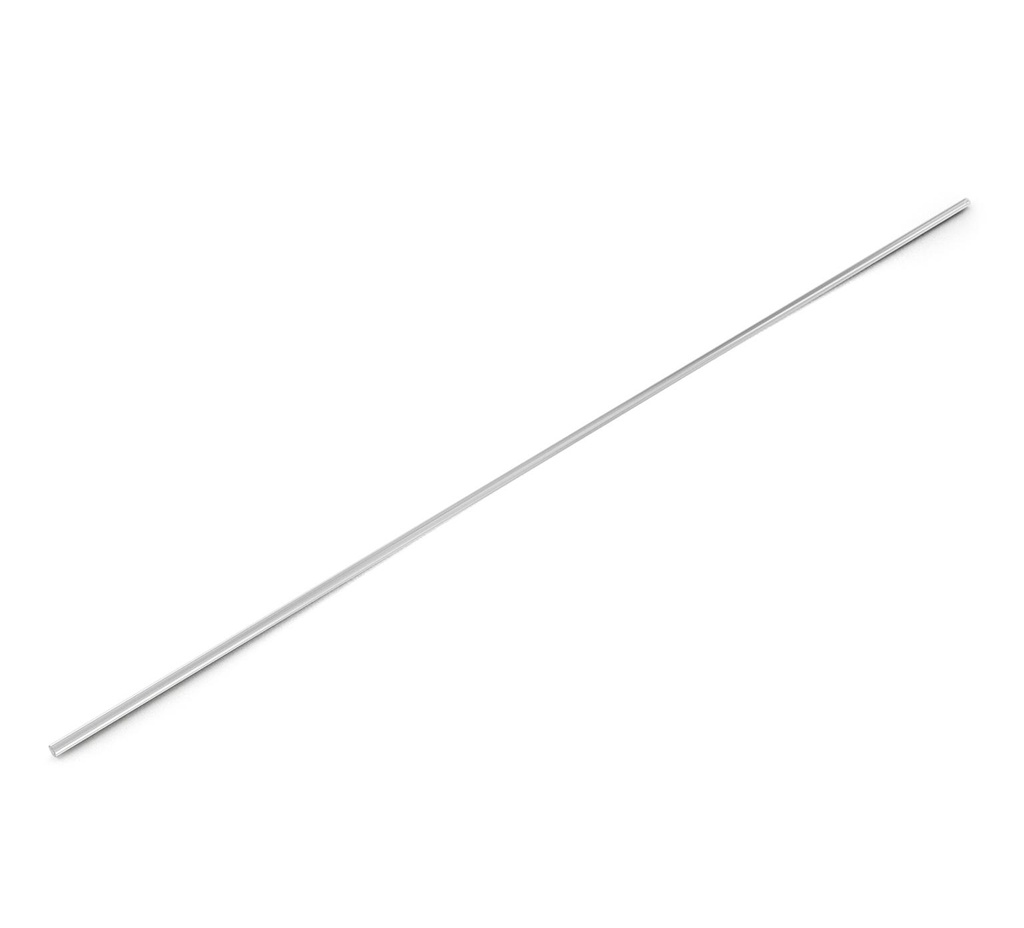 Clear PVC Solution Hose - 0.25 ID x 0.45 OD x 56 in 1036063