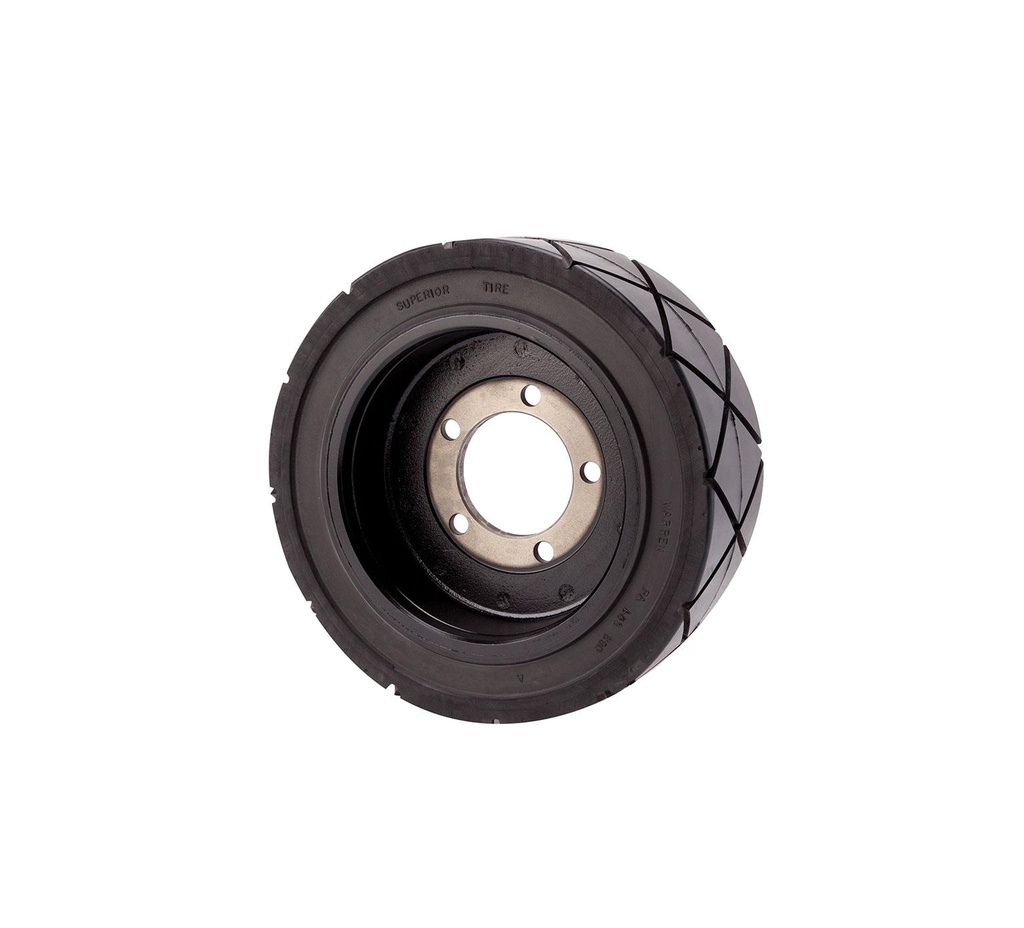Non-Skid Rubber Tire & Rim Assembly 1060501