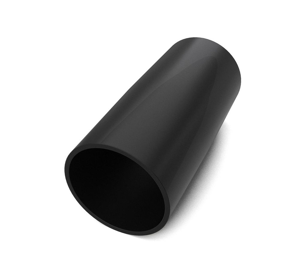 Black PVC Hose Cuff - 1.6 ID x 1.5 ID x 3.63 in 160471