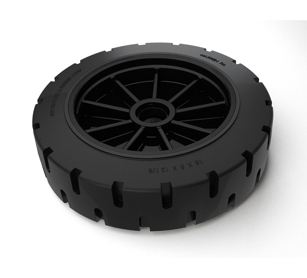 Solid Tire & Rim Assembly 1063247