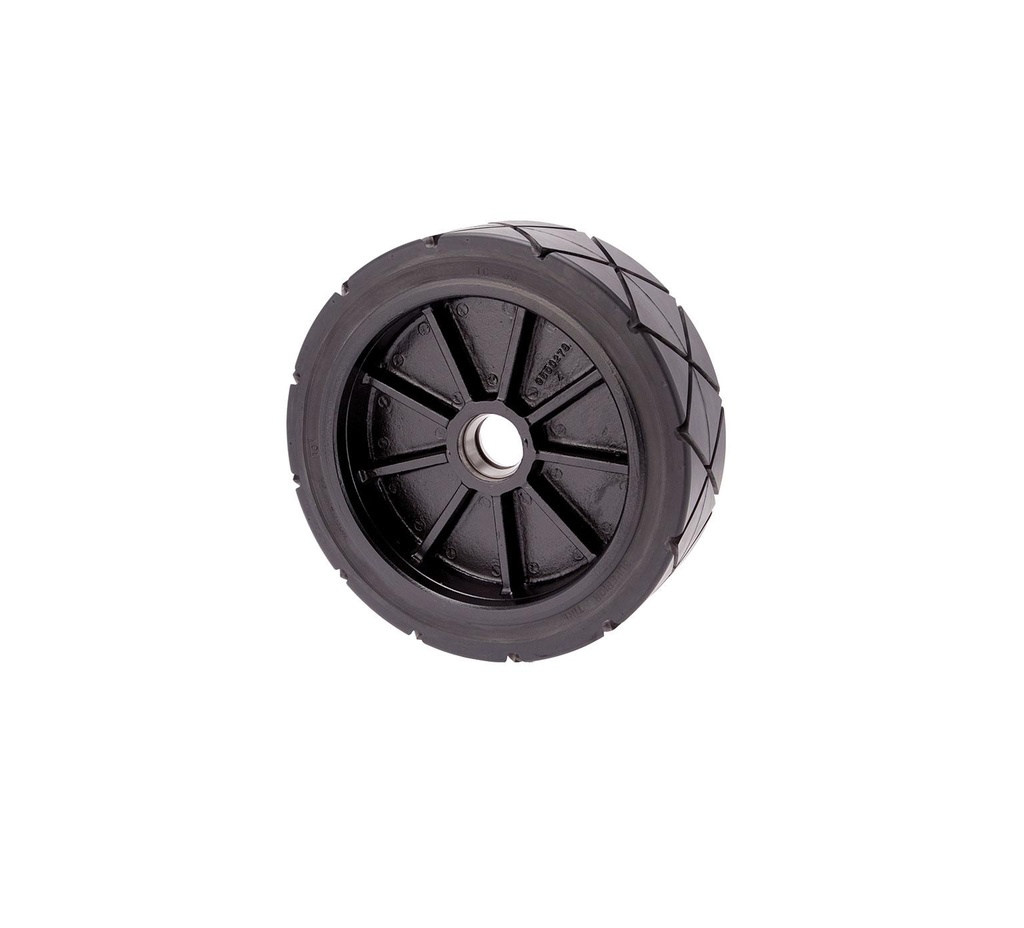 Non-Skid Rubber Tire & Rim Assembly 1059345
