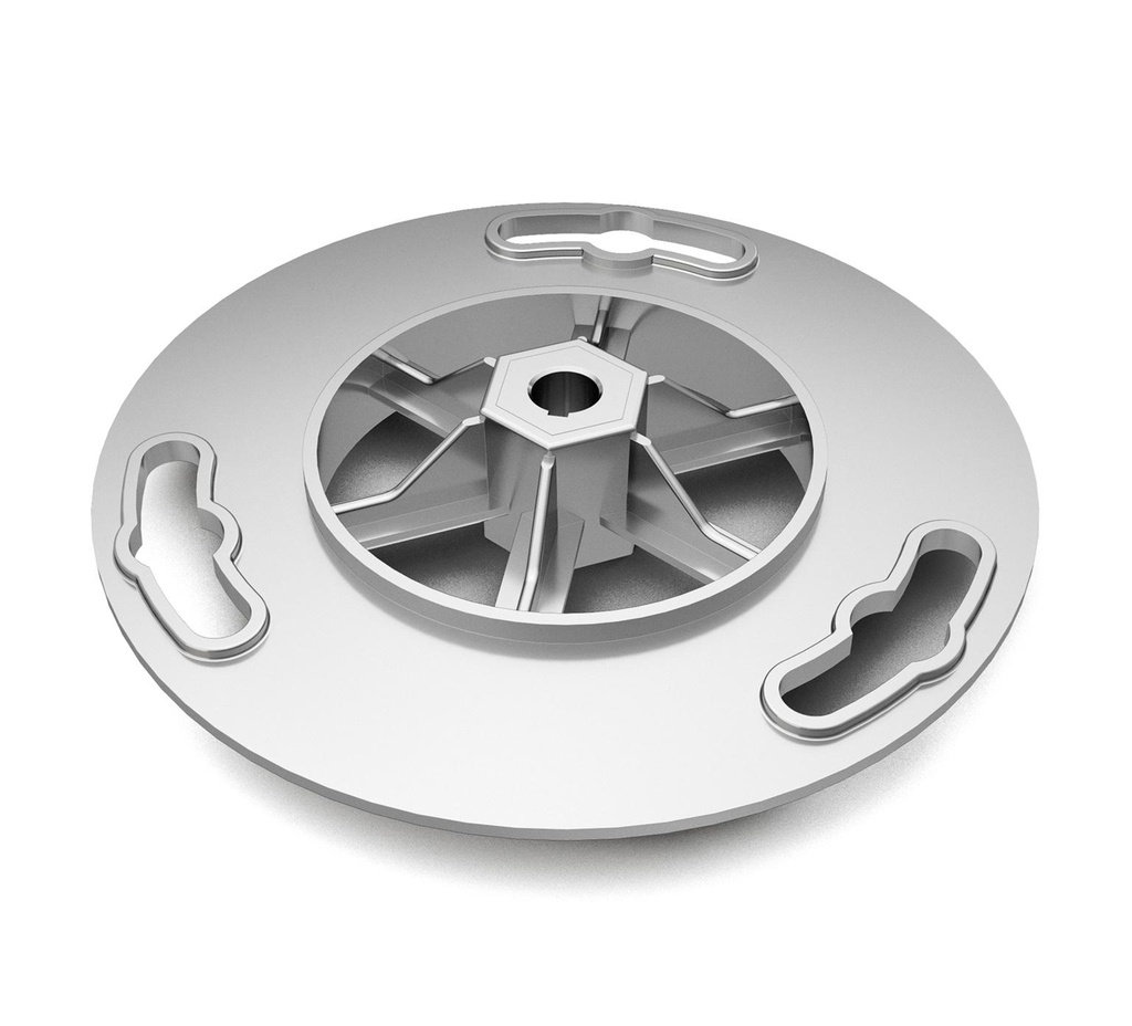 HUB, DRIVE, 3LUG, ALM, NYL 17MM [WB-20] 1065875