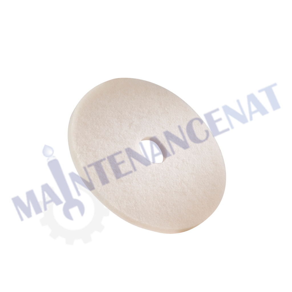 3M White Polishing Pad – 18 in / 457 mm 11781