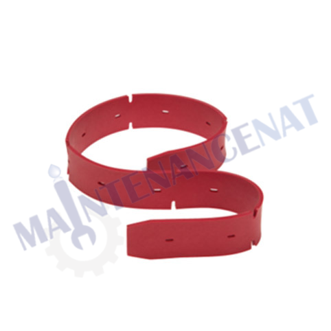 Squeegee blade 26 inch linatex front (red) 390943