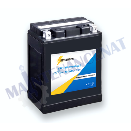 Batterie de démarrage AGM YTX14AH-BS-MF-R