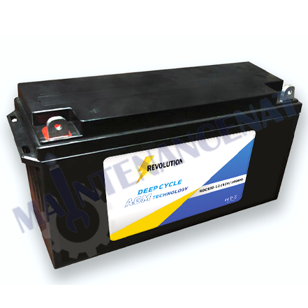 Battery deep cycle AGM RDC180-12-R