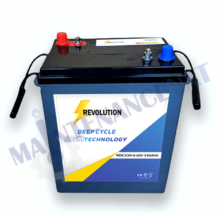Battery deep cycle AGM RDC330-6-R