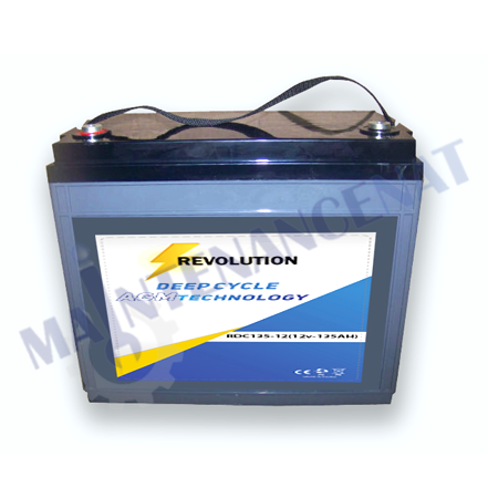 Batterie à décharge profonde AGM RDC135-12-R